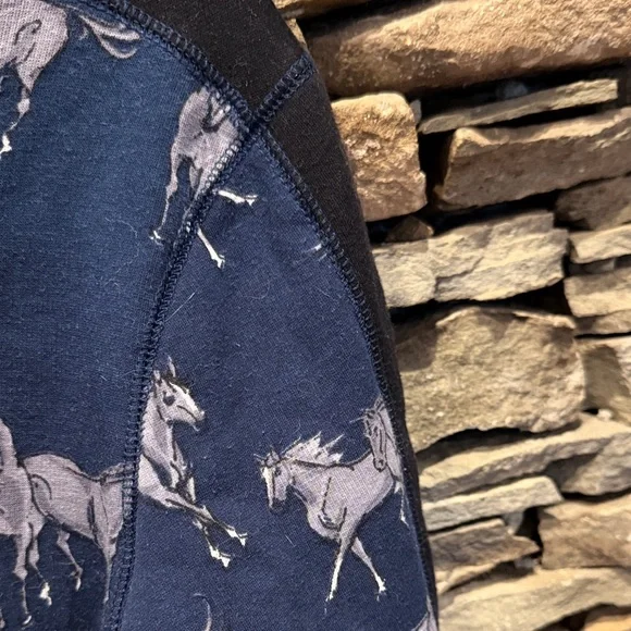 Kerrits Blue Horse Pattern Hoodie - Picture 7 of 9
